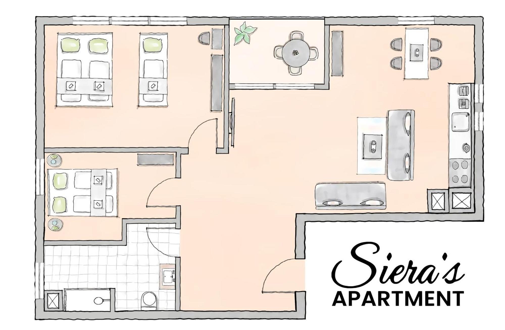Siera'S Apartment Prisztina Zewnętrze zdjęcie